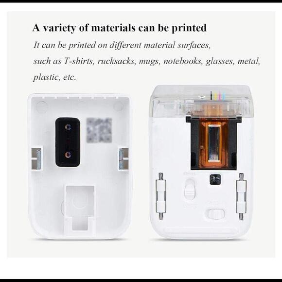 Kongten MBrush Portable Handheld Mobile Color Printer-White - Picture 2 of 7